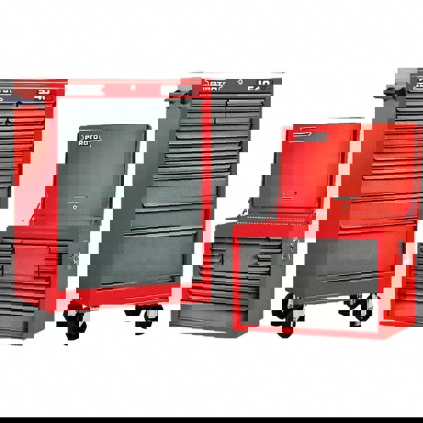 Steel Tool Roller Cabinet: 11 Drawers